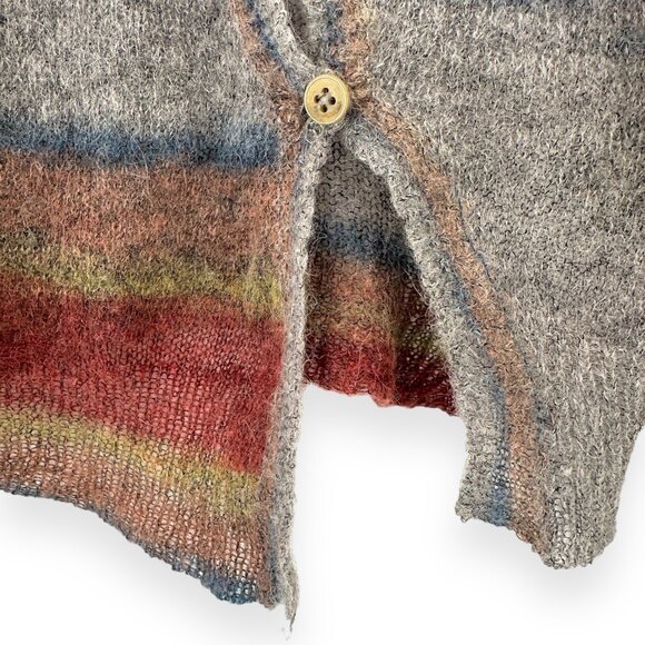 [sold] Jacquemus "La Maille Pau" Alpaca & Mohair Asymmetric Cardigan - Picture 5 of 10